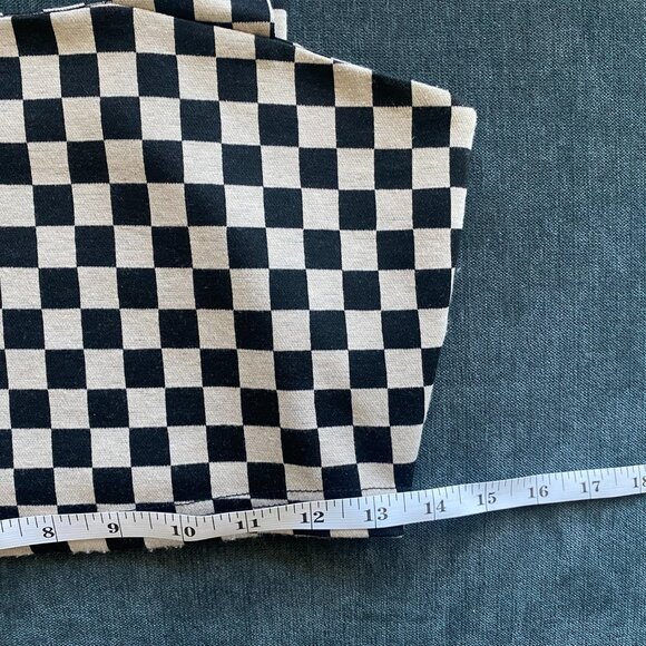 LALA ORIGINAL: Looking Good Print Top + Skirt Set in Checkerboard, Size S - Picture 4 of 16